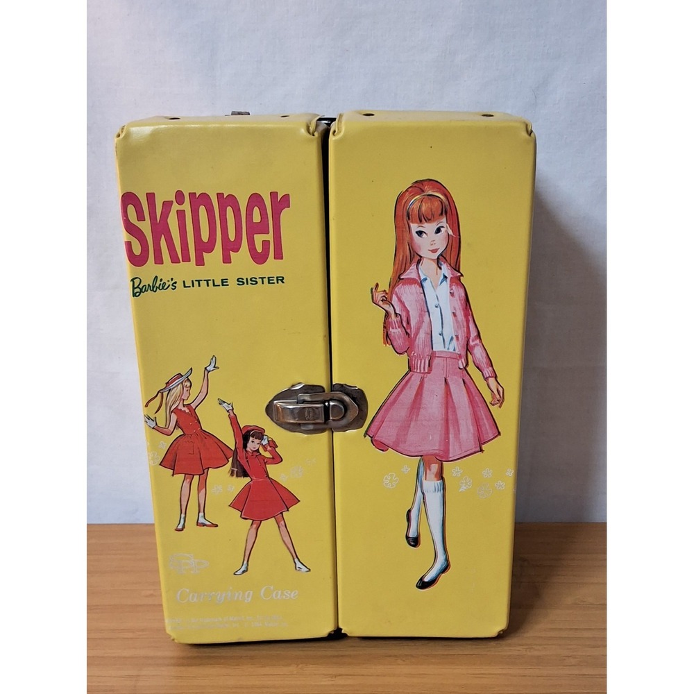 Vintage Barbie's Little Sister Skippers Doll Case